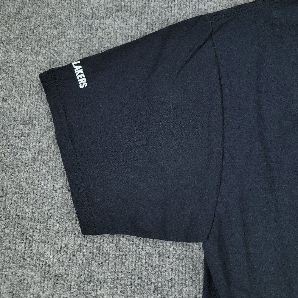 Los Angeles Lakers Shirt Men Large Black Pride NBA Basketball Short Sleeve Adult - Picture 6 of 13